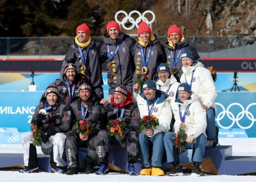 Немцам вручили золото Олимпиады-2014 в Сочи, отобранное у россиян