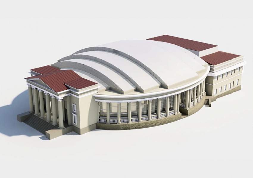 Выдвижной купол сделает всесезонным Летний театр в Сочи