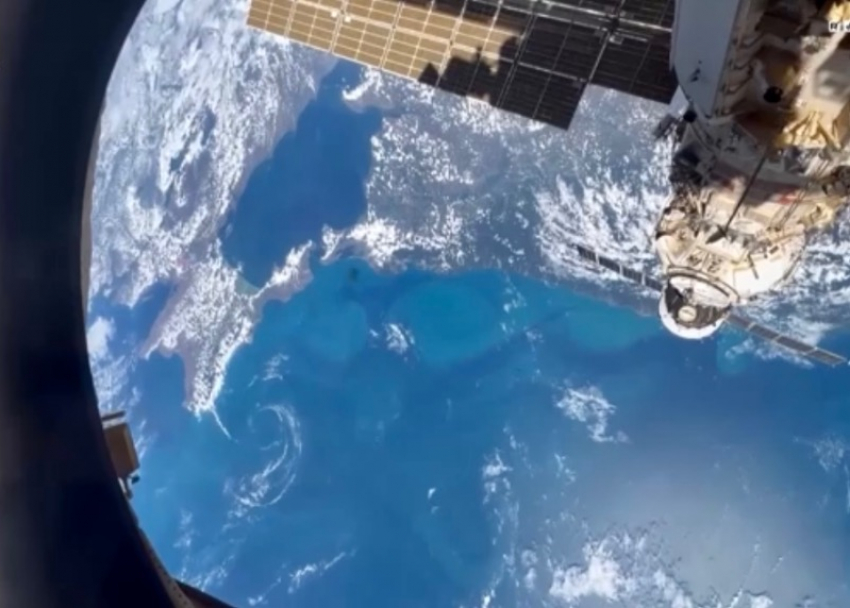 Российский космонавт опубликовал вид на Сочи из космоса