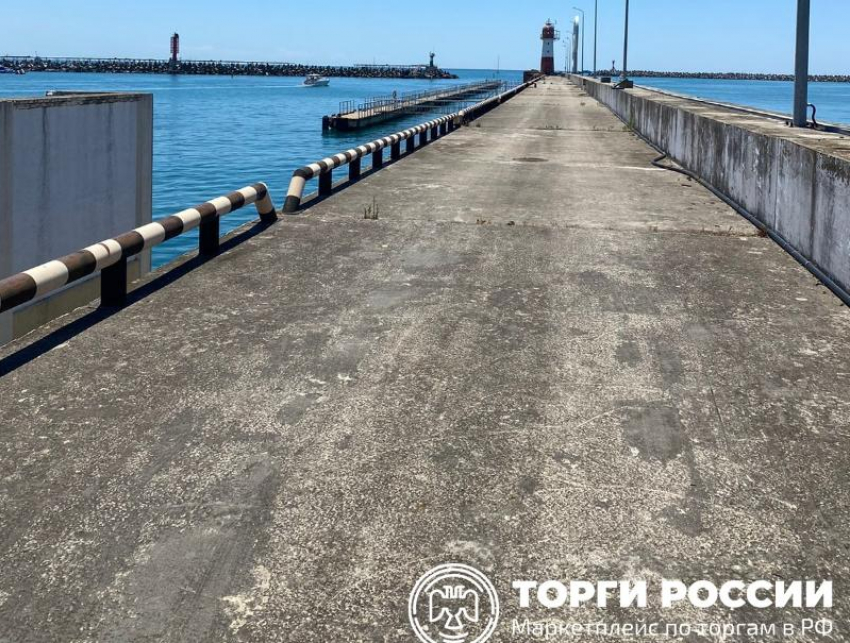За 19 миллионов рублей в год сдают в аренду причал Морпорта Сочи