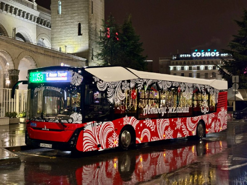  Автобус и электробус желаний вышли на дороги в Сочи 
