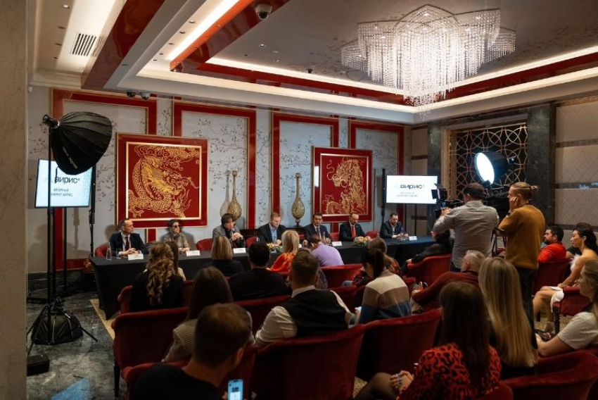 В горном кластере Сочи прошла первая пресс-конференция руководителей игорных зон России