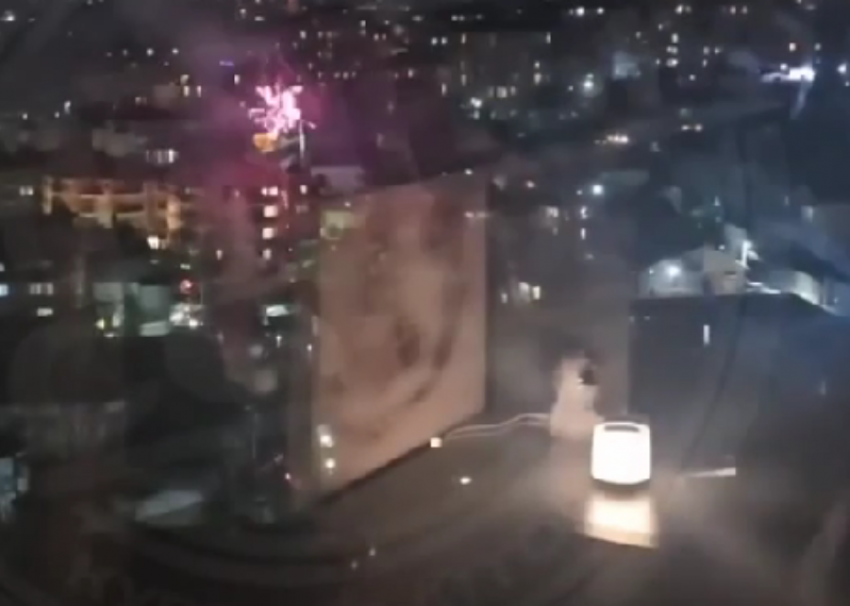В Сочи запускали фейерверки во время атаки БПЛА