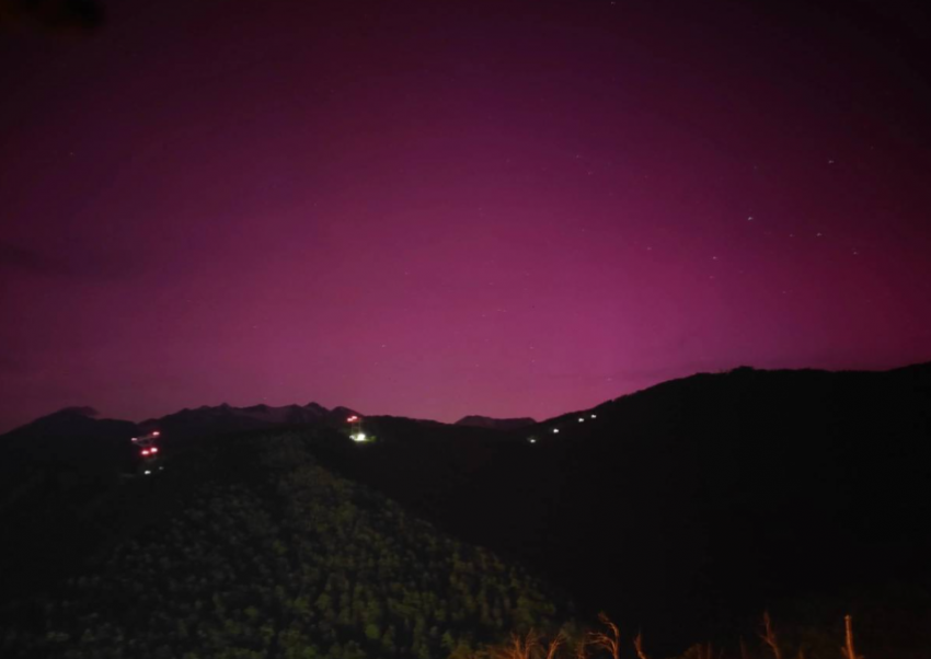 Полярное сияние увидят жители Сочи и юга России