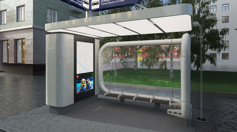 проект новых автобусных остановок в Сочи