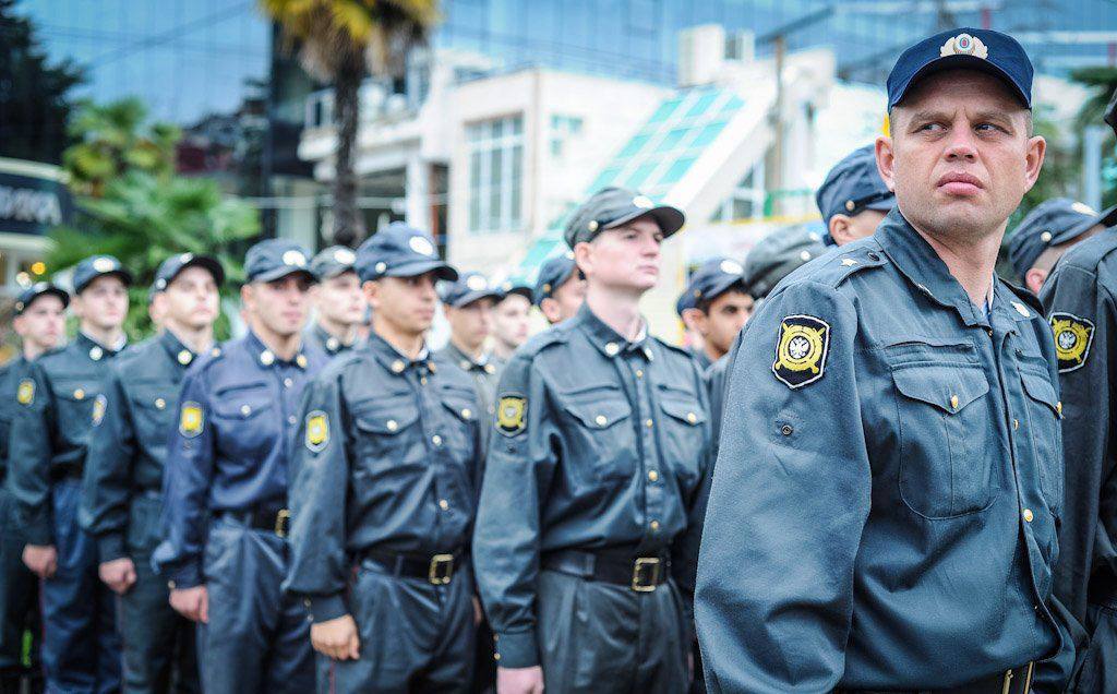 Полицейские в Сочи 